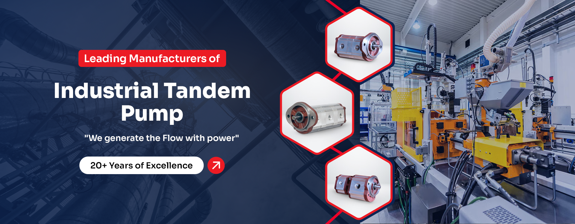 Industrial Tandem Pump