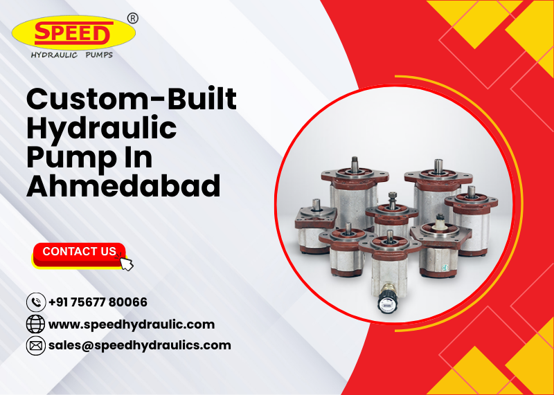 Custom-Built Hydraulic Pump In Ahmedabad