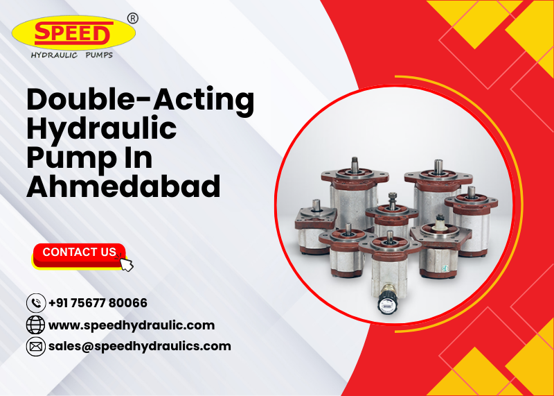 Double-Acting Hydraulic Pump In Ahmedabad