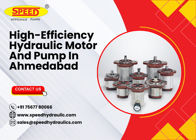 High-Efficiency Hydraulic Motor And Pump In Ahmedabad
