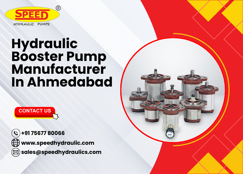 Hydraulic Booster Pump Manufacturer In Ahmedabad