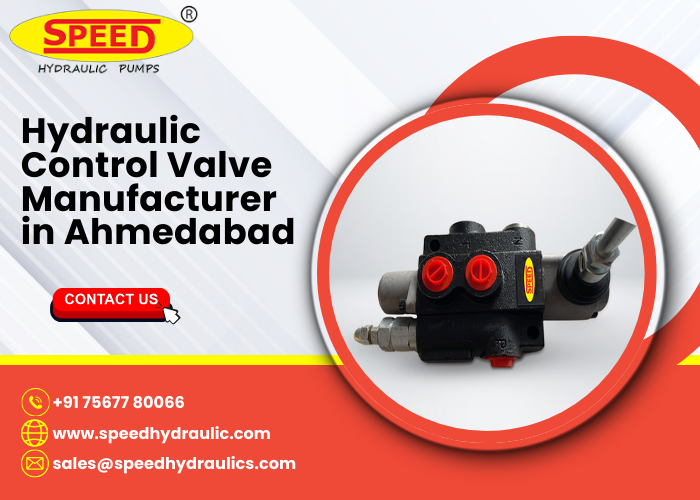 Hydraulic Control Valve Manufacturer in Ahmedabad