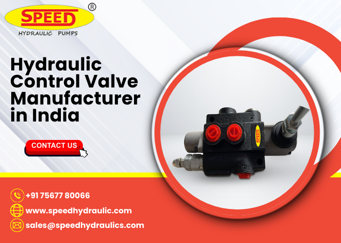 Hydraulic Control Valve Manufacturer in India