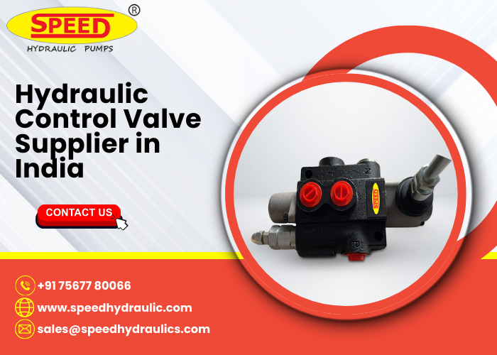Hydraulic Control Valve Supplier in India