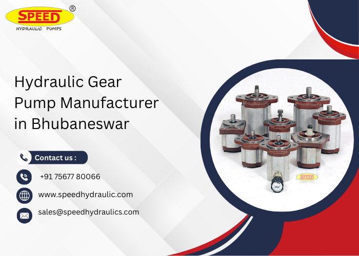 Hydraulic Gear Pump Manufacturer in Bhubaneswar