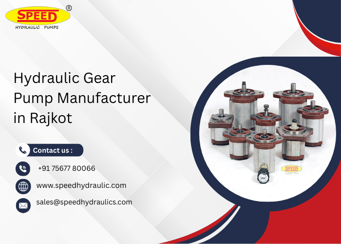 Hydraulic Gear Pump Manufacturer in Rajkot