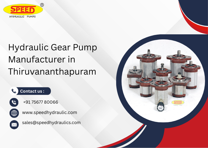 Hydraulic Gear Pump Manufacturer in Thiruvananthapuram
