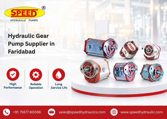 Hydraulic Gear Pump Supplier in Faridabad