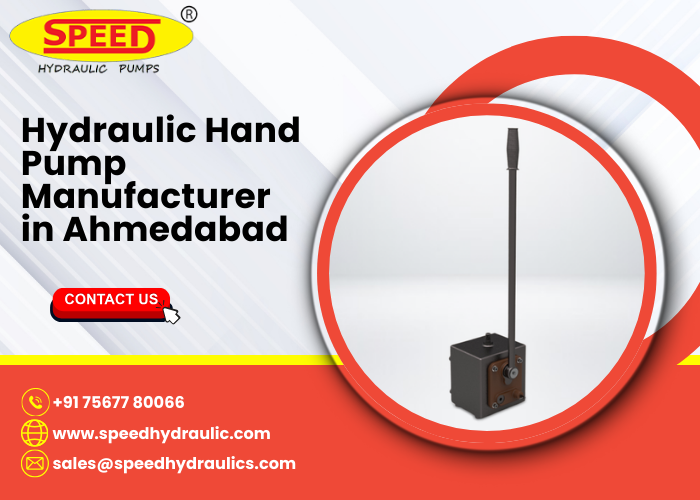 Hydraulic Hand Pump Manufacturer in Ahmedabad