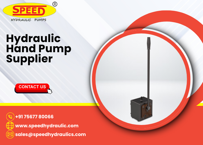 Hydraulic Hand Pump Supplier