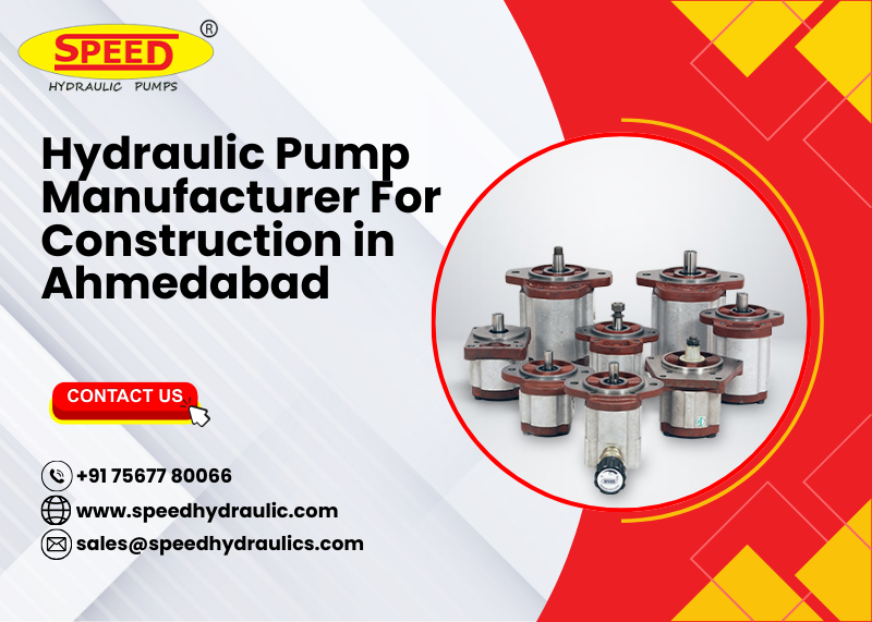 Hydraulic Pump Manufacturer For Construction in Ahmedabad