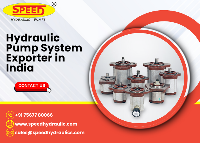 Hydraulic Pump System Exporter in India