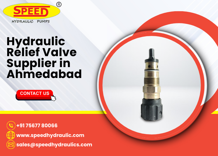 Hydraulic Relief Valve Supplier in Ahmedabad