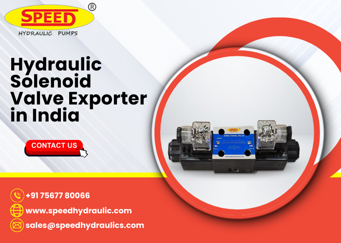 Hydraulic Solenoid Valve Exporter in India