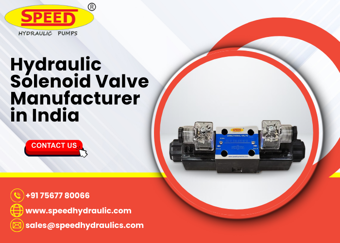 Hydraulic Solenoid Valve Manufacturer in India