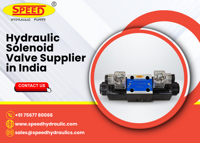Hydraulic Solenoid Valve Supplier in India