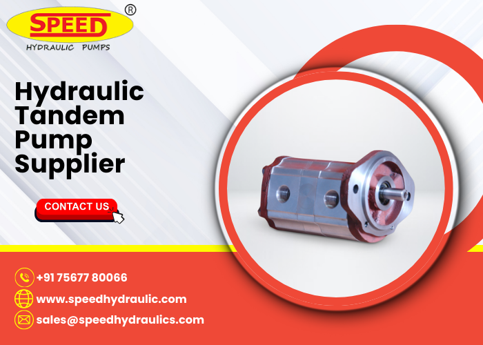 Hydraulic Tandem Pump Supplier