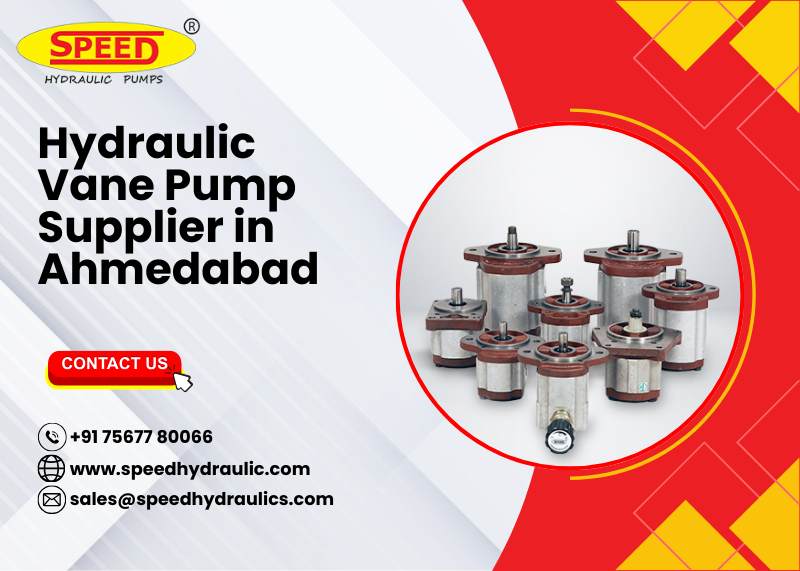 Hydraulic Vane Pump Supplier in Ahmedabad