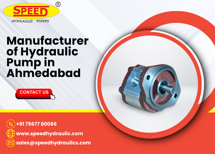 Manufacturer of Hydraulic Pump in Ahmedabad