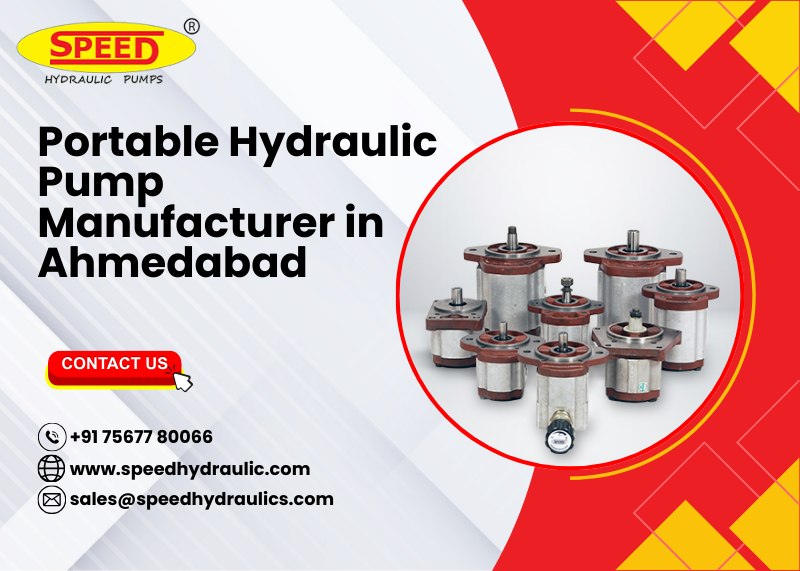 Portable Hydraulic Pump Manufacturer in Ahmedabad